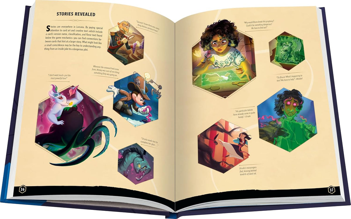Disney Lorcana Trading Card Game - Official Collector's Guide: Sets 1-4