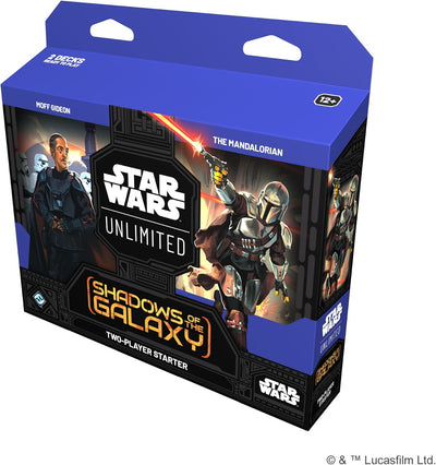 Asmodee Star Wars: Unlimited TCG Shadows of The Galaxy Starter Set