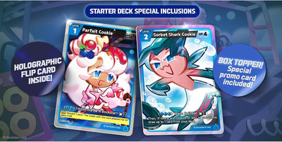 CookieRun TCG: Starter Deck - Seas of Fate - Blue Legendary Cookie Sea Fairy