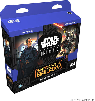 Asmodee Star Wars: Unlimited TCG Shadows of The Galaxy Starter Set