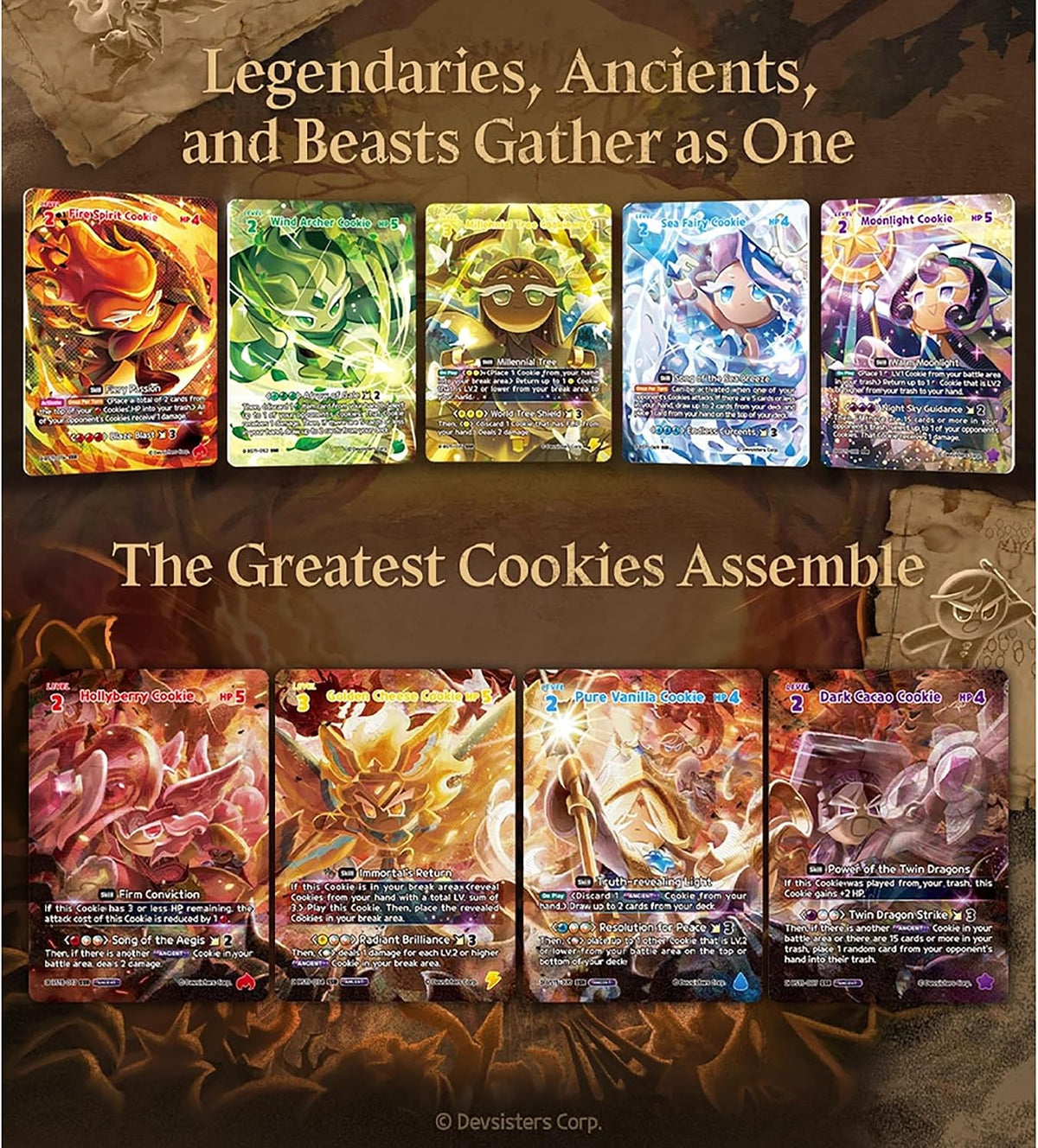 CookieRun TCG: The Dark Enchantress War Booster Box | 28 Packs