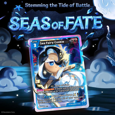 CookieRun TCG: Starter Deck - Seas of Fate - Blue Legendary Cookie Sea Fairy