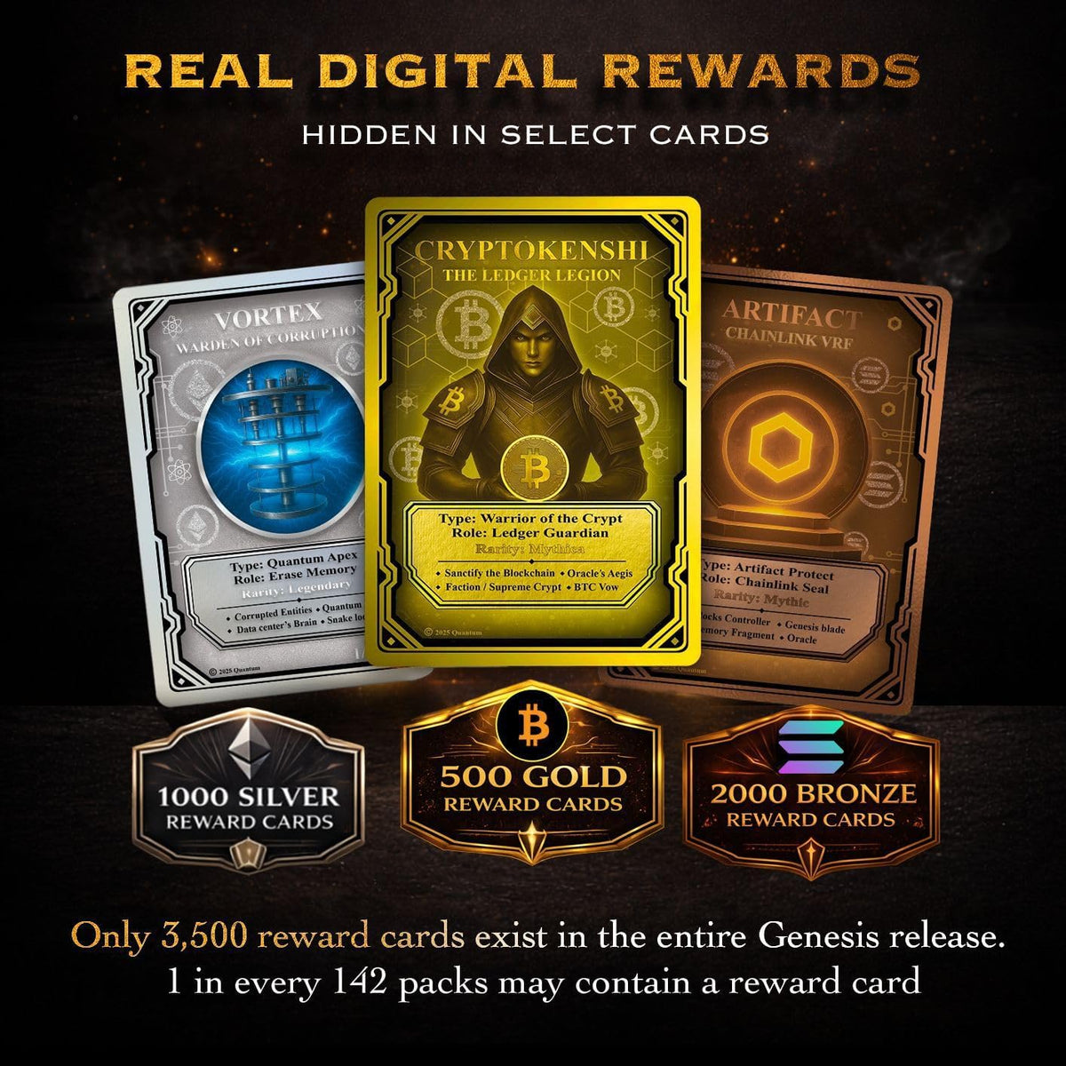 Genesis Edition - Limited Release - 140 Collectible Trading Cards