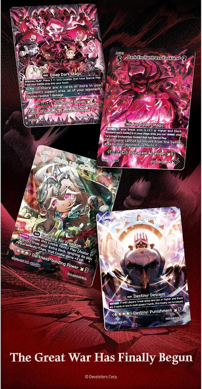 CookieRun TCG: The Dark Enchantress War Booster Box | 28 Packs