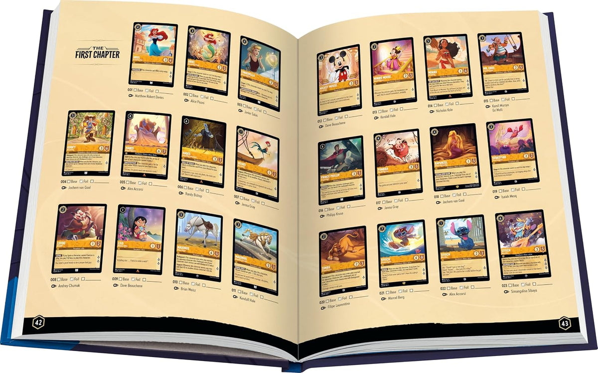 Disney Lorcana Trading Card Game - Official Collector's Guide: Sets 1-4