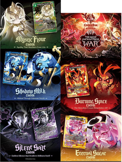 CookieRun TCG: The Dark Enchantress War Booster Box | 28 Packs