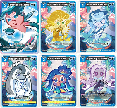 CookieRun TCG: Starter Deck - Seas of Fate - Blue Legendary Cookie Sea Fairy